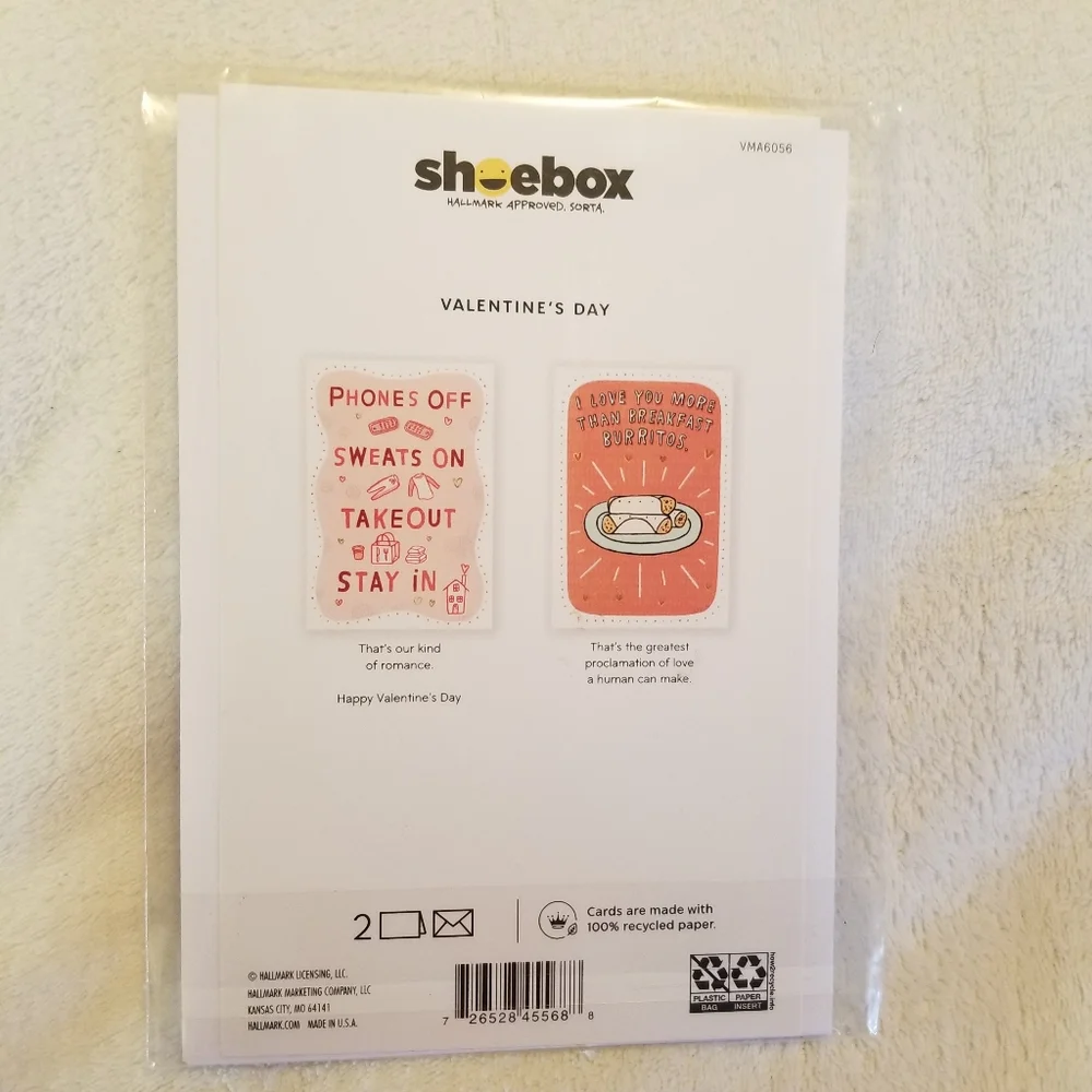 Hallmark Valentine's Day Card Assortment 14 New Cards with Envelopes